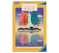 Ravensburger - Puzzle Adulte - Mini Puzzle - Support - Pause Nature - 100 pièces - Design Kawaii - Puzzle décoratif avec Socle - 12002042