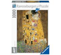 Ravensburger - Puzzle Adulte - Puzzle 1000 p - Art Collection - Le Baiser - Gustav Klimt - 15743