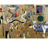 Ravensburger - Puzzle Adulte - Puzzle 1000 p - Art collection - Le Carnaval d'Arlequin / Joan Miró - 12000191