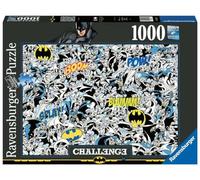 Ravensburger - Puzzle Adulte - Puzzle 1000 p - Batman - Challenge Puzzle - 16513