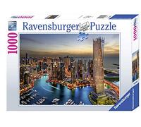 Ravensburger - Puzzle Adulte - Puzzle 1000 p - Dubaï Marina de Nuit - 88904