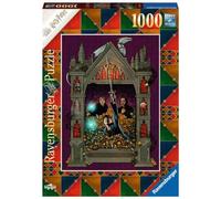 Ravensburger - Puzzle Adulte - Puzzle 1000 p - Harry Potter et Les Reliques de la Mort 2 (Collection Harry Potter MinaLima) - 16749