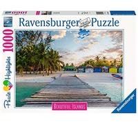 Ravensburger - Puzzle Adulte - Puzzle 1000 p - Île des Caraïbes (Puzzle Highlights, Îles de rêve) - 16912