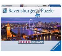 Ravensburger - Puzzle Adulte - Puzzle 1000 p - Londres de Nuit (Panorama) - 15064