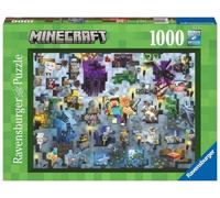 Ravensburger - Puzzle Adulte - Puzzle 1000 p - Minecraft - 17188