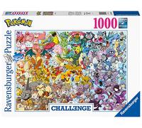 Ravensburger - Puzzle Adulte - Puzzle 1000 p - Pokemon - Challenge Puzzle - 15166