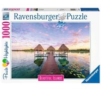 Ravensburger Puzzle Adulte Vue sur Les Tropiques (Puzzle Highlights, Îles de rêve) – 1000 p – 16908