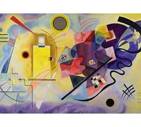 Ravensburger - Puzzle Adulte - Puzzle 1000 pièces - Art Collection - Jaune-Rouge-Bleu - Vassily Kandinsky - Adultes et Enfants à partir de 14 Ans - Puzzle de qualité supérieure - 12000023