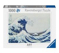 Ravensburger - Puzzle Adulte - Puzzle 1000 pièces - Art Collection - La Grande Vague de Kanagawa/Hokusai - Adultes et Enfants à partir de 14 Ans - Puzzle de qualité supérieure - 12000107
