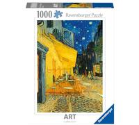 Ravensburger - Puzzle Adulte - Puzzle 1000 pièces - Art Collection - Terrasse de café, Le Soir - Vincent Van Gogh - Adultes et Enfants à partir de 14 Ans - Puzzle de qualité supérieure - 12000060