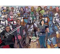 Ravensburger - Puzzle Adulte - Puzzle 1000 pièces - Baby Yoda/Star Wars Mandalorian (Challenge Puzzle) - Adultes et Enfants à partir de 14 Ans - Puzzle de qualité supérieure - Star Wars - 16770