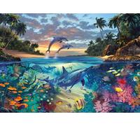 Ravensburger - Puzzle Adulte - Puzzle 1000 pièces - Baie de coraux - Adultes et Enfants à partir de 14 Ans - Puzzle de qualité supérieure - Océan - 12000646