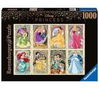 Ravensburger - Puzzle Adulte - Puzzle 1000 pièces - Disney Princesses Art Nouveau - Adultes et enfants à partir de 14 ans - Puzzle de qualité supérieure - Disney Princesses - 12000497