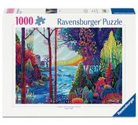 Ravensburger - Puzzle Adulte - Puzzle 1000 pièces - Forêt Indigo - Adultes et Enfants dès 14 Ans - Puzzle de qualité supérieure - 12001851