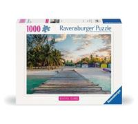 Ravensburger - Puzzle Adulte - Puzzle 1000 pièces - Île des Caraïbes (Puzzle Highlights, Îles de rêve) - Adultes et Enfants dès 14 Ans - Puzzle de qualité supérieure - Paysages & Nature - 12000159