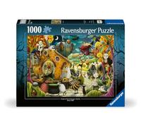 Ravensburger – Puzzle 1000 pièces Joyeux Halloween ! – Adultes dès 14 ans – Qualité supérieure