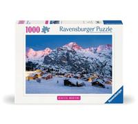 Puzzle 1000 pièces L‘Oberland bernois, Mürren (Highlights), Adultes & enfants, Dès 14 ans, Puzzle de qualité supérieure, 12000254, R