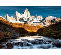 Puzzle 1000p Le Fitz Roy Patagonie (Highlights), Adultes & enfants, Dès 14 ans, Puzzle de qualité supérieure, 12000253, Ravensburger