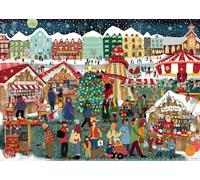 Ravensburger - Puzzle Adulte - Puzzle 1000 pièces - Le marché de Noël - Adultes et Enfants à partir de 14 Ans - Puzzle de qualité supérieure - Noël - 12000729