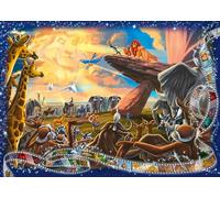 Puzzle 1000 pièces Nathan Le Roi Lion Collection Disney Multicolore