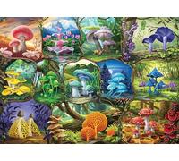 Ravensburger Puzzle 1000 pièces - Magnifiques champignons - Nature - Adultes et enfants dès 14 ans