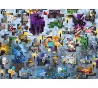 Ravensburger - Puzzle Adulte - Puzzle 1000 pièces - Minecraft - Adultes et enfants à partir de 14 ans - Puzzle de qualité supérieure - Jeux vidéo Minecraft - 12000422