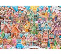 Ravensburger - Puzzle Adulte - Puzzle 1000 pièces - Noël au Village des Cookies - Adultes et Enfants à partir de 14 Ans - Puzzle de qualité supérieure - Noël - 12001267