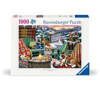 Ravensburger - Puzzle Adulte - Puzzle 1000 pièces - Pause au cœur des Montagnes - Adultes et Enfants dès 14 Ans - Puzzle de qualité supérieure - 12000633