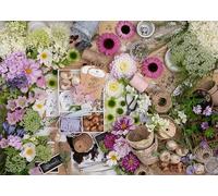 Puzzle - RAVENSBURGER - Puzzle 1000 pièces - Pour l'amour des fleurs - 70x50 cm - À partir de 14 ans Multicolore G
