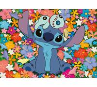 Ravensburger - Puzzle Adulte - Puzzle 1000 pièces - Stitch et Souillon - Adultes et Enfants à partir de 14 Ans - Puzzle de qualité supérieure - Disney Stitch - 12001264