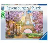 Ravensburger - Puzzle Adulte - Puzzle 1500 p - Amour à Paris - 16000