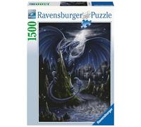 Ravensburger - Puzzle Adulte - Puzzle 1500 p - Le Dragon Bleu - 17105