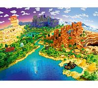 Ravensburger - Puzzle Adulte - Puzzle 1500 p - Le Monde de Minecraft - 17189