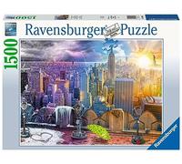 Ravensburger - Puzzle Adulte - Puzzle 1500 p - Les Saisons à New York - 16008