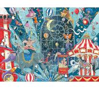 Ravensburger - Puzzle Adulte - Puzzle 1500 pièces - Bienvenue au Cirque - Adultes et Enfants à partir de 14 Ans - Puzzle de qualité supérieure 80x60cm - Fantaisie - 12000797