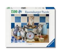 Ravensburger - Puzzle Adulte - Puzzle 1500 pièces - Chatons dans la Cuisine - Adultes et Enfants à partir de 14 Ans - Puzzle de qualité supérieure - 12001708