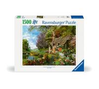 Ravensburger Puzzle 1500 pièces Cottage de campagne – Dès 14 ans – Qualité supérieure