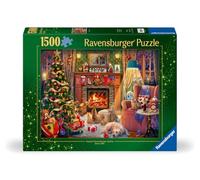 Ravensburger - Puzzle 1500 pièces Le réveillon de Noël - 14+ - Haute qualité
