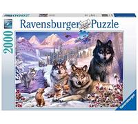 Ravensburger - Puzzle Adulte - Puzzle 2000 Pièces - Loups dans La Neige - Adultes Et Enfants Dès 14 Ans - Puzzle De Qualité Premium Fabriqué en Europe - Fantastiques Et Animaux - 16012