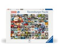 Ravensburger - Puzzle Adulte - Puzzle 3000 pièces - 99 VW Combi Moments - Adultes et Enfants à partir de 14 Ans - Puzzle de qualité supérieure fabriqué en Europe - 16018