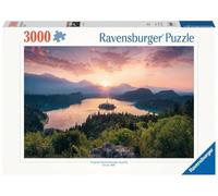 Ravensburger - Puzzle Adulte - Puzzle 3000 pièces - Lac de Bled, Slovénie - Adultes et Enfants à partir de 14 Ans - Puzzle de qualité supérieure fabriqué en Europe - Évasion - 17445