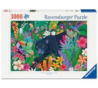 Ravensburger Puzzle 3000 pièces Panthère dans la jungle – Adulte 14+ – Fabriqué en Europe