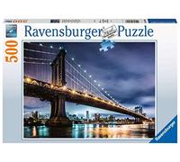 Ravensburger - Puzzle Adulte - Puzzle 500 p - New York, la Ville Qui ne dort jamais - 16589