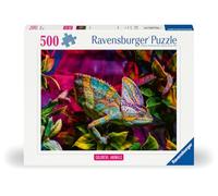 Ravensburger Puzzle adulte Caméléon – 500 pièces, photographie, qualité supérieure – dès 12 ans