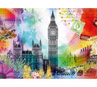 Ravensburger Puzzle 500 pièces Carte de Londres – Qualité supérieure – Dès 12 ans