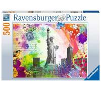 Ravensburger New York Postcard 500 Pieces Puzzle Multicolore