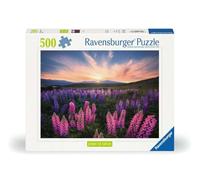 Ravensburger - Puzzle Adulte - Puzzle 500 pièces - Les lupins (Nature Edition) - Adultes et Enfants à partir de 12 Ans - Puzzle de qualité supérieure - Paysage & Nature - 12000688