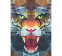 Ravensburger - Puzzle Adulte - Puzzle 500 pièces - Lion de polygone - Adultes et Enfants à partir de 12 Ans - Puzzle de qualité supérieure - Animaux - 12000239