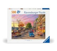 Ravensburger - Puzzle Adulte - Puzzle 500 pièces - Promenade à Paris - Adultes et Enfants à partir de 12 Ans - Puzzle de qualité supérieure - Villes & Pays - 12000149