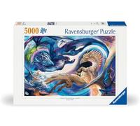 Puzzle 5000 pièces Dragon de jour et de nuit, Dès 14 ans, Dragons, 12000813, Ravensburger